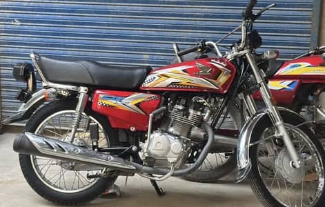 Honda 125 All ok pura 2025 model red colour genuine