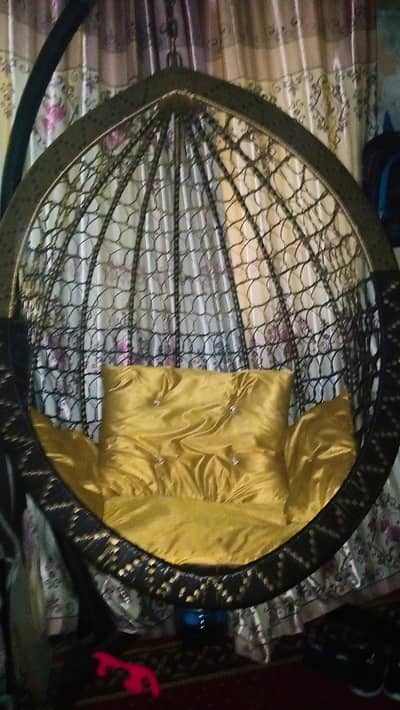 golden brown full size jhula RS 9500