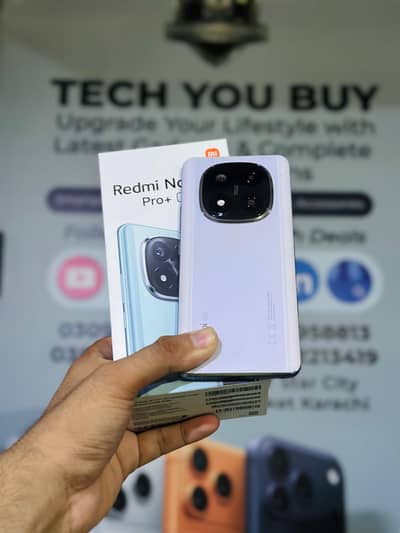 Redmi Note 14 Pro Plus 5G 12GB Ram 512GB Rom Official Pta Approved