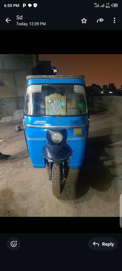 2022 model sazgar rickshaw engine ok file complete hai