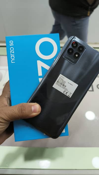 Realme Narzo 50 CARBON FIBER BODY + 33W FAST CHARGER