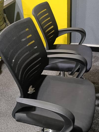 Office Black Chairs – Steel Base | 20+ Available