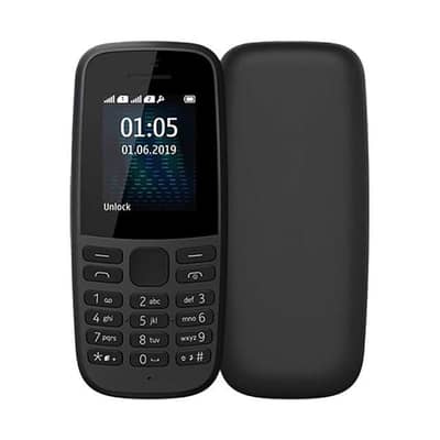 Nokia 105 Mobile Phone Original Brand box Pack