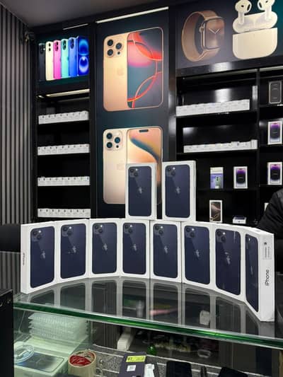 iphone 13 non PTA Jv 128 gb 4 month sim time box pack