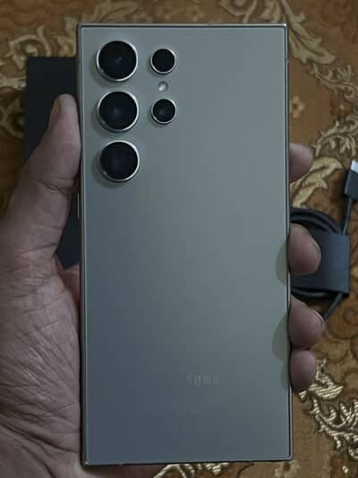 Samsung s24 Ultra 12/256 Non PTA Complete Box