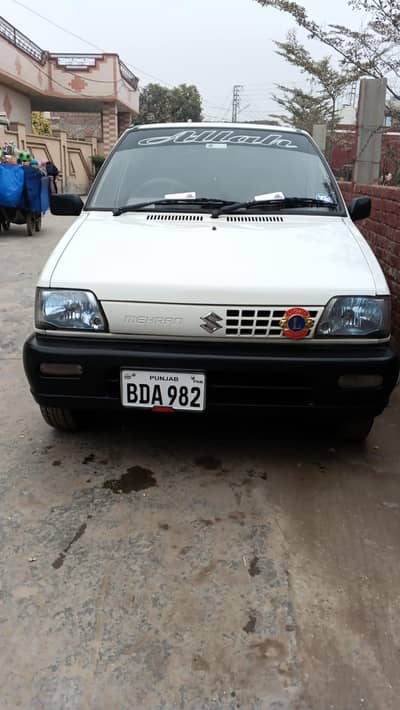 Mehran Totally Original Paint Family use Car