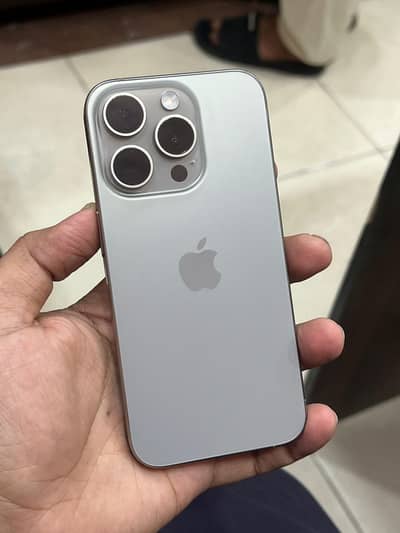 iPhone 15 pro 256gb pta approved dual sims HK model 86% health