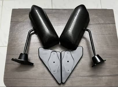F1 Style universal side mirrors
