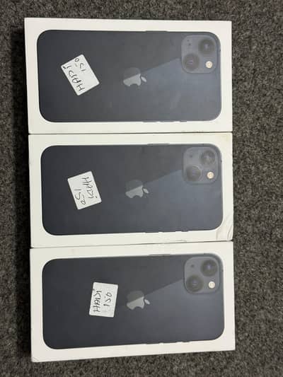 iPhone 13 JV Sim Locked 128gb Storage Apple Non Active Box Packed