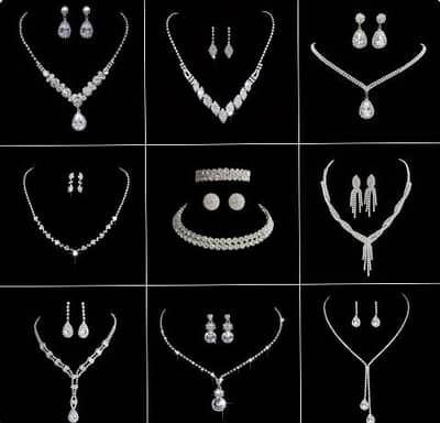 Women's Necklace Earrings Jewellery sets