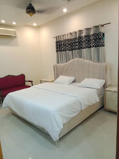 Well Furnished Bedroom t. v. l kitchen available for rent
