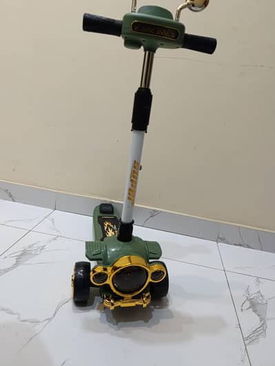 Scooty with lights and music