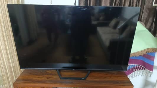 haier led smart android 55 inch neww