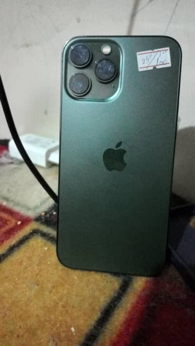 I phone 13 pro mx JV 256 Gb battery health 100 price 135000