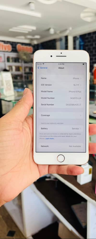 iphone 8 puls 10/10 water pack