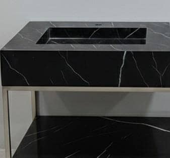 Tile Vanity bathroom sink