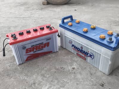 Phoenix 200 And Saga 145 Batteries used (6 to 8 months) for sale