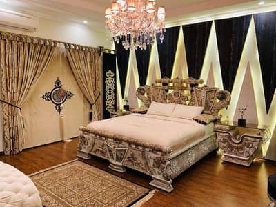 One Kanal Beautiful Bungalow Slightly Used House For Sale In Johar Town Prime Location 50ft Road