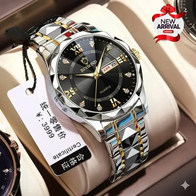 NB WATCHES⏰  BINBOND ORIGINALGENTS COLLECTION  DIAMOND WATCHES