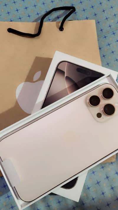 iPhone 16 Pro Max 256GB Non-PTA | Dual eSIM | 95%