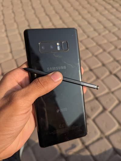 Samsung Galaxy note 8 Dual sim official pta approved