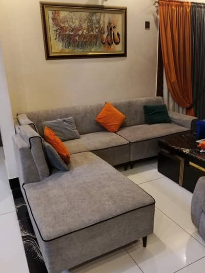 L shaped 6 seater  sofa set