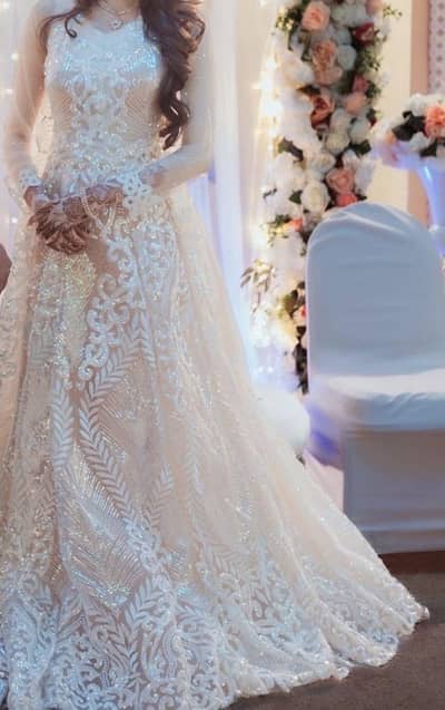 Walima dress from Qatar