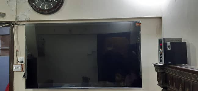 tcl v6b 65inch with box warranty card and all accessory available