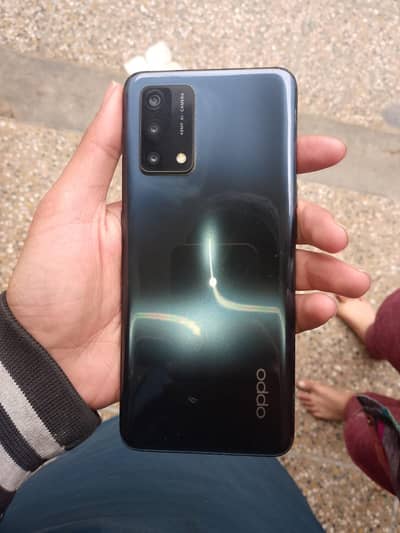 oppo f19 with box and charger