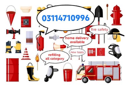 fire safety accessories cylinder new refilling important extinguisher