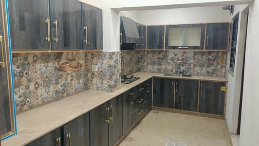 Brand New 3 Bed 1 Kitchen Drawing Dining Washing Area Store Room Sutdy Room Roof Marble Floring Washroom Tail Wood Work