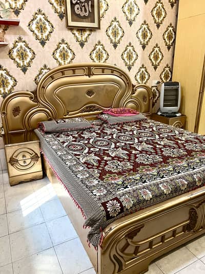 Heavy Wooden bed
