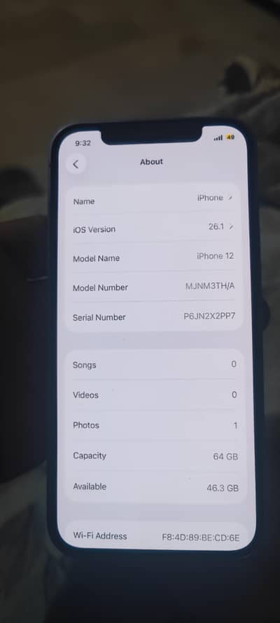 iphone 12 pta 64gb