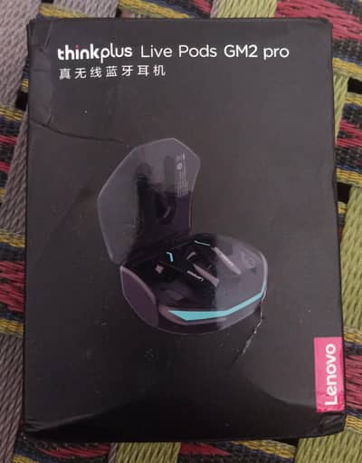 Lenovo Air Buds, Black Color, 100% Original