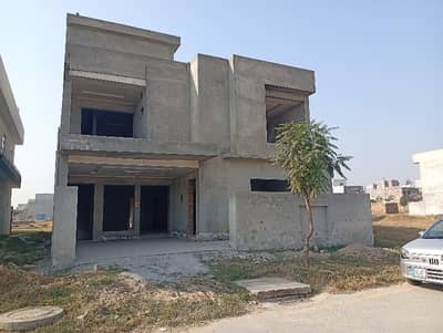 Unfinished Grey Structure 10 Marla Home For Sale On Faisal Town Phase 1 Block B