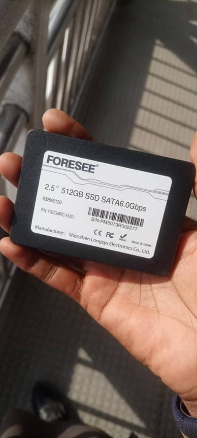 512 GB brand new SSD for sale 100 health