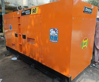 Denyo 90 KVA Japanese Diesel Generator Soundproof 3-Phase