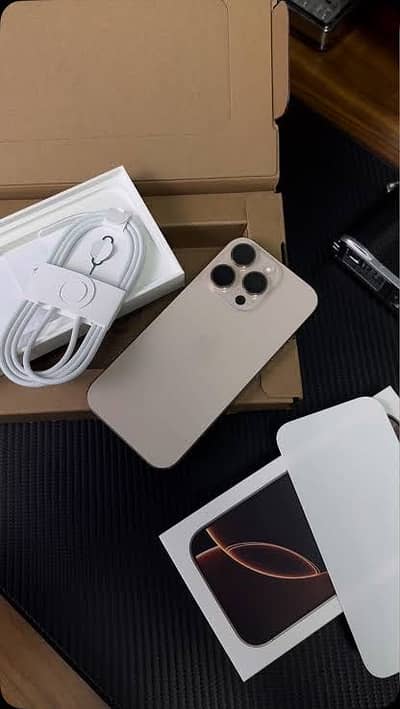 Apple iPhone 16 Pro Max – 256GB (Official PTA Approved)