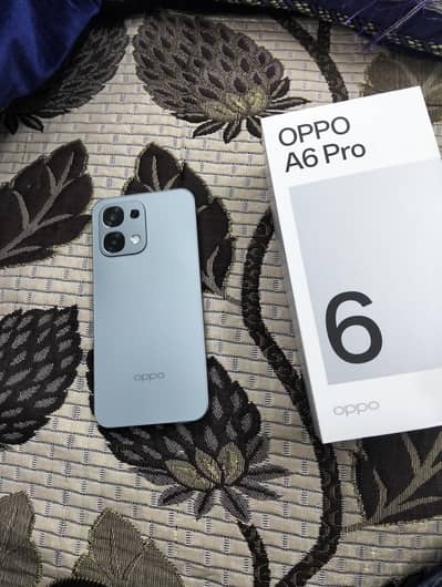 Oppo A6 Pro 8GB,256GB complete box 10 month warranty