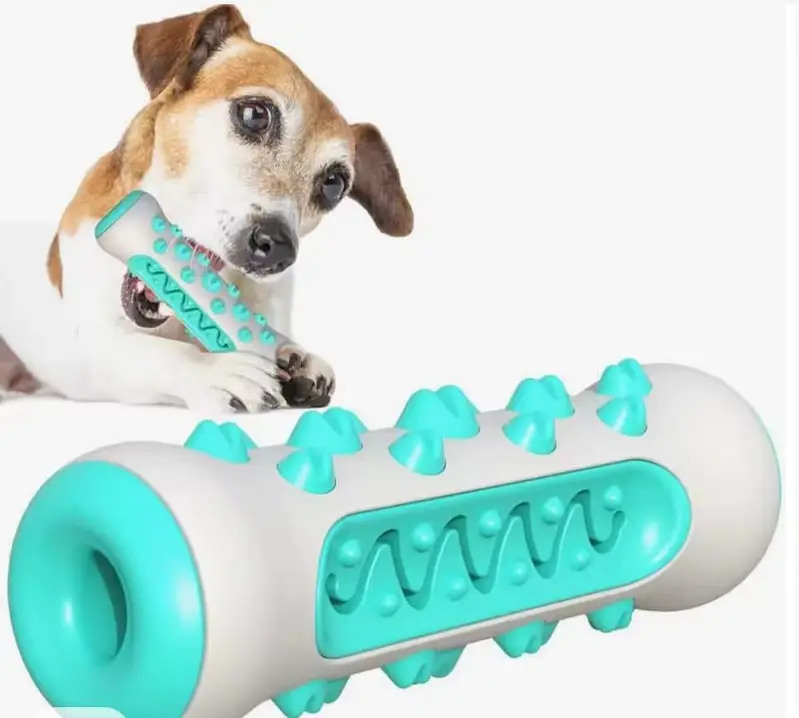 Dog toothbrush bone toy teeth cleaning brush — photo 8