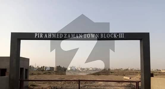 Pir Ahmed Zaman Town Block 3 240 West Open Allotment Duplicate