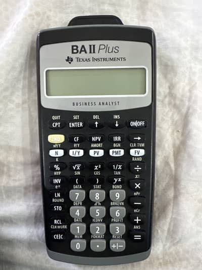 Financial Calculator BA II Plus