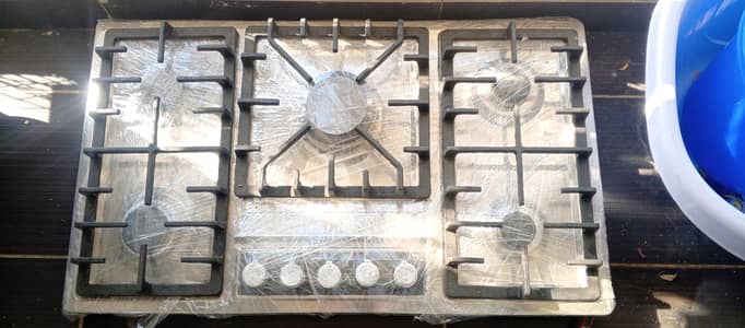 5 burner Gas stove with Ignition