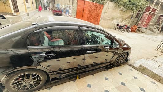 Honda Civic #Reebon # civic 2007 #black civic# genioun Reebon civic