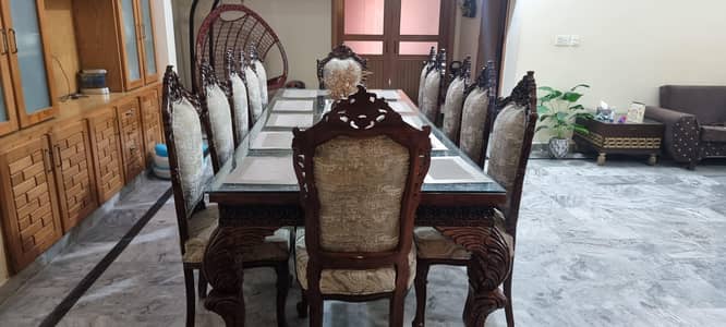 Chinoti solid wooden 12 seater Dining urgent for sale