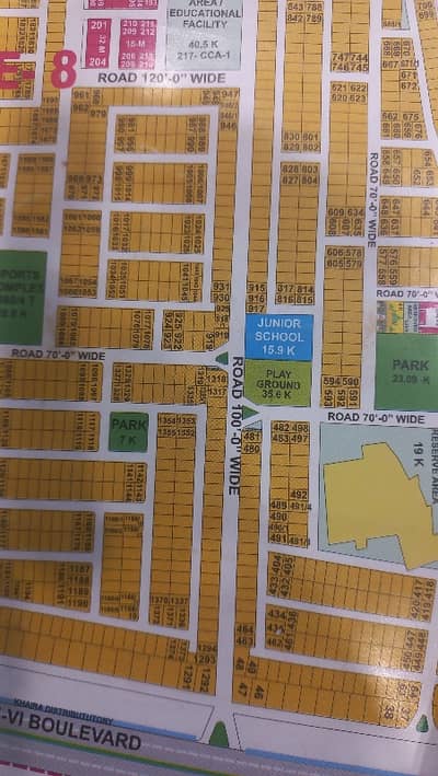 46 Marla Corner Plot Phase 8, T Block