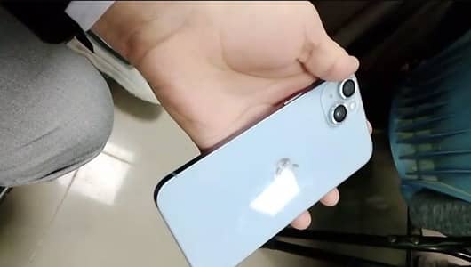 I phone 14 plus 128gb (Jv) sim time available