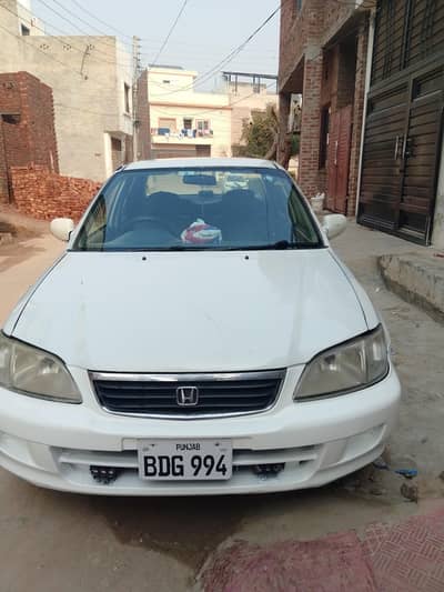 Honda City White 2003 Modal Good Condition