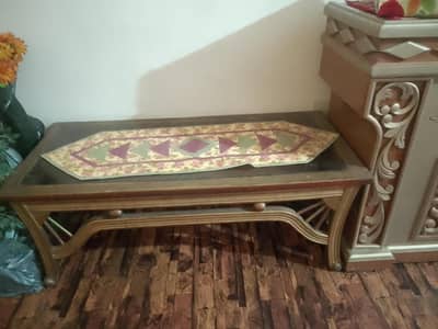 Wooden Side Table & Sofa Table