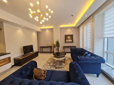 2 Bed-Room 2200 Sq. Feet. Furnished Apartment Available For Rent In Gulberg.